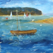 Simple Boat Painting for Arttutor