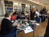 Art workshop at The Bembridge Sailing club