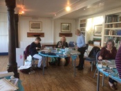 art workshop at Bembridge sailing club