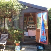 Exterior of Becky Samuelson's studio, St Helens PO33 1TJ
